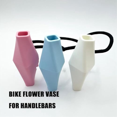 thumbnail image 3 of Pink Bicycle Vase, Removable Bicycle Decoration Accessory, Unique Bicycle Decoration, Gift for Cycling Lovers, 3 of 7