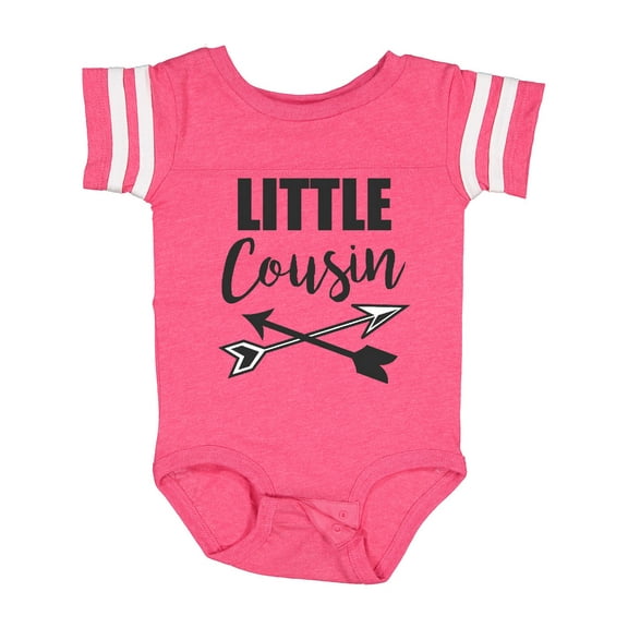 Inktastic Little Cousin with Arrows Boys or Girls Baby Bodysuit