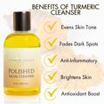 thumbnail image 3 of Turmeric Polished Facial Cleanser - 4 oz by LatherGreen, 3 of 8
