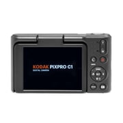Kodak PIXPRO C1 Digital Camera with 180 Degree Flip Screen - 4X Optical Zoom - 13MP Sensor - Compact Point and Shoot Camera - 1080P Full HD Video for Travel and Vlogging (Brown Color)
