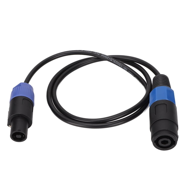 Cable De Altavoz, Resistencia A La Abrasión Cobre Libre De Oxígeno Cable De Conexión De Altavoz Portátil De 1 M/3,3 Pies Para Sonido