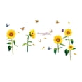 thumbnail image 4 of Adhesivo decorativo de pared de PVC para dormitorio, sala de estar y comedor. Girasoles, 4 of 9