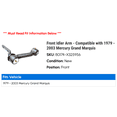 thumbnail image 2 of Front Idler Arm - Compatible with 1979 - 2003 Mercury Grand Marquis 1980 1981 1982 1983 1984 1985 1986 1987 1988 1989 1990 1991 1992 1993 1994 1995 1996 1997 1998 1999 2000 2001 2002, 2 of 2