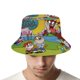 thumbnail image 4 of Taz-Mania Sombrero bucket para adultos, gorra de protección solar, sombrero de pescador plegable para viajes al aire libre, pesca y actividades de verano, 4 of 6