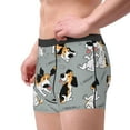 thumbnail image 4 of Bingfone Funny Beagle Active Dog Men'S Underwear - Casual Stretch Boxer Briefs-Medium, 4 of 9