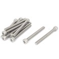 thumbnail image 1 of Tornillos de cabeza hexagonal con socket M5x50mm de acero inoxidable 304, 10 piezas, 1 of 1