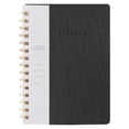 thumbnail image 2 of WHEANG Notebook College Ruled Journal With Inner Pockets And 160 Pages PU Leather Cover Business Journal Twin Wire Binding Notebook Perfect For & Home School, 2 of 9