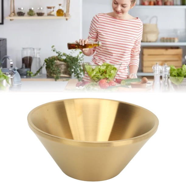 Ensaladeras De Acero Inoxidable Tazones Para Mezclar Ensaladeras De Metal Anidados A Granel Tazones Para Mezclar Alimentos Preparación Para Hornear Tazón Grande Reutilizable Para