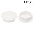 thumbnail image 2 of Uxcell 5.12" x 1.46" Round Vent Cover Adjustable Air Vent Cover ABS Plastic White 4pcs, 2 of 5