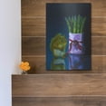 thumbnail image 5 of Luxe Metal Art 'Squirrel And Asparagus' by Valery Vecu Quitard, Metal Wall Art, 12"x16", 5 of 9