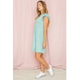 thumbnail image 3 of Sage Flutter Sleeve Midi Dress_Plus, 3 of 6