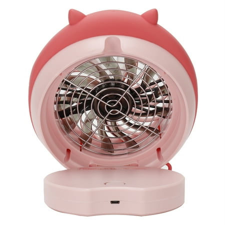 

Dioche Cute Desktop Mini Fan Portable Humidifying Mist Spray Fan for Home Office Supplies Fan