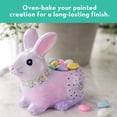 thumbnail image 2 of MindWare Paint Your Own Crafts for Kids: Porcelain Easter Bunny Dish, Easter Gift For 8 Year Olds & Up, Includes 13 Paint Colors, 2 Paint Brushes & Painting Guidebook, 2 of 10