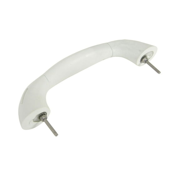 Whitecap S-7096P White Vinyl Grab Handle with Screws