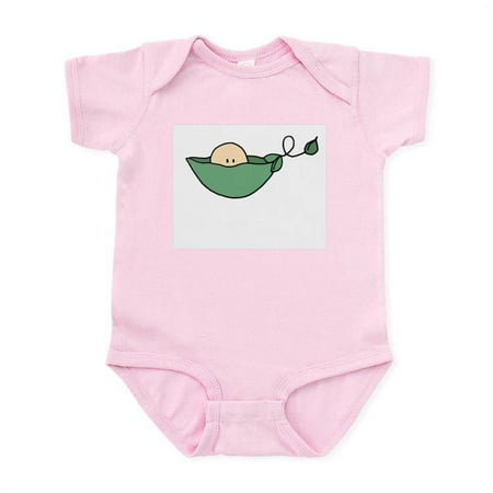 

CafePress - One Pea Infant Bodysuit - Baby Light Bodysuit Size Newborn - 24 Months