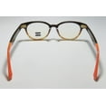 thumbnail image 5 of Tom's Lula Round Eyeglass Frames 49mm Crystal Brown Fade/Orange, 5 of 8
