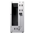 thumbnail image 3 of Mini ITX Computer Case All Aluminum Soft HTPC Single Slot Case with ITX Computer Case TX02 Mini Desktop Case,1 x chassis 1 set x mounting screws 1 x ITX case,Silver & Black, 3 of 10