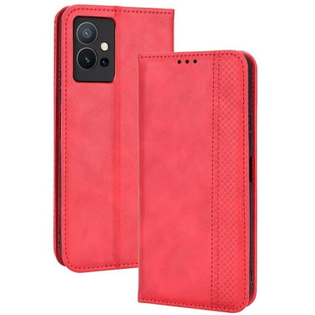 

Case for VIVO Y75 5G Magnetic Closure Wallet PU Leather