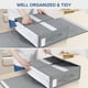 thumbnail image 3 of Organizador de colchas Injueey Gris claro 39*33*12, 3 of 6