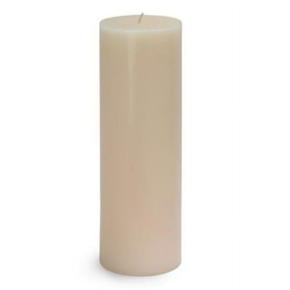 CPZ-094-0 3 x 9 in. Pale Pillar Candle, Ivory