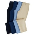 thumbnail image 3 of Pantalones Tommy Hilfiger, vestido plano con parte delantera para niños, 10 Bank Blue, 3 of 4