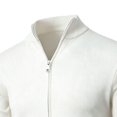 thumbnail image 4 of Frnrwgo Men's Cardigan Sweater Loose Fit Solid Color Long Sleeve Knit Casual Winter Outerwear Top, 4 of 5