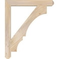 thumbnail image 3 of Ekena Millwork 3 1/2"W x 30"D x 36"H Balboa Craftsman Smooth Bracket, Douglas Fir, 3 of 4