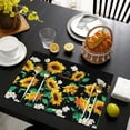 thumbnail image 7 of Farmhouse Vintage Sunflowers Place Mats Washable Placemats for Restaurant Valentines Gift Party Christmas Cute Funny Kitchen Table Mats, 7 of 7