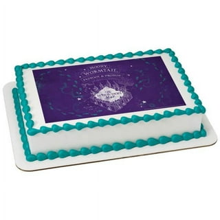 Harry Potter - Edible Cake Topper - 11.7 x 17.5 Inches 1/2 Sheet rectangular