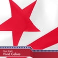 thumbnail image 5 of Washington DC City Flag 3x5FT 3-Pack 150D Printed Polyester By G128, 5 of 6