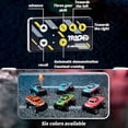 thumbnail image 3 of Riprush Mini Monster 1/64 - Off-Road LED Alloy Racer, 3-Speed Modes, Aerospace-Grade Alloy Construction Mini Monster Truck RC Car with Trailer (Gray), 3 of 7