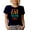 Navy Blue, variant on Best Cat Mom Ever feat. Paws and a Kitty, Black T-Shirt, Large