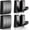 Black, variant on 4 Pcs Folding Hideaway Coat Hooks Heavy Duty Wall Towel Hooks for Bathrooms Retractable Coat Space Aluminum Wall Hanging Holder for Closet Scarf Hat Robe Key Purse Bag(Black)