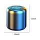 thumbnail image 3 of Altavoz Bluetooth, audio Bluetooth, nuevo subwoofer portátil de audio Bluetooth con voz inteligente, altavoz Bluetooth inalámbrico, estéreo de alta fidelidad para Internet, compatible con reproducción, 3 of 9