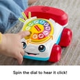 thumbnail image 4 of Fisher-Price Chatter Telephone Vehicle, 3-Inch Push-Along Toy with Sounds for Baby & Toddler, 4 of 6