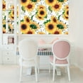 thumbnail image 3 of Bella Sunflower Removable Wallpaper 10'L x 24''W, 3 of 4