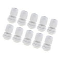 thumbnail image 4 of jiaping 6x10Pcs Waterproof IP68 Nylon Cable Gland Joints White Cord Connector PG 7, 4 of 9
