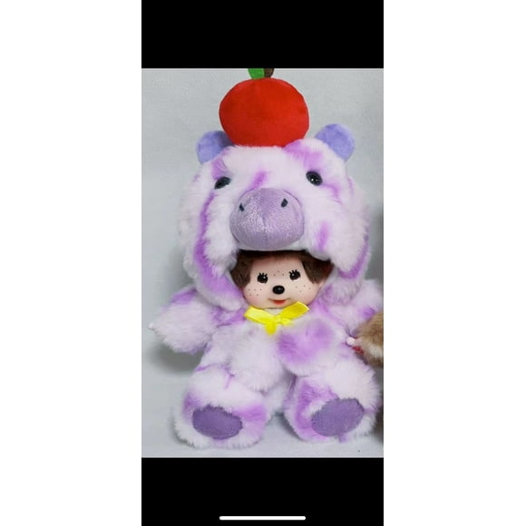20cm Monchhichi New Cute Kawaii Skin Friendly Doll Cinnamonll Kuromi Plush Toys Children's Gift Sleep With Children Toys