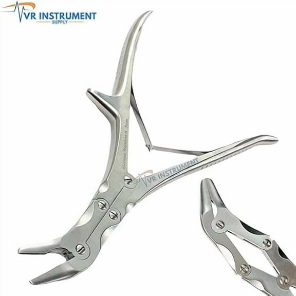 VR Instrument Supply Duckbill Bone Nibblers Cutter Forceps 24 cm German Stainless CE