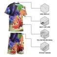 thumbnail image 3 of Finding Nemo Boys Short Sleeve T-Shirt And Mesh Shorts Outfit Set for Kids, 3 of 7