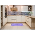 thumbnail image 5 of Ahgly Company Indoor Round Patterned Aztech Purple Area Rugs, 5' Round, 5 of 6