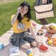 thumbnail image 3 of Almohadilla para acampar Al aire libre Camping Caza Estera Manta de picnic （Amarillo 180 * 150 cm）, 3 of 5