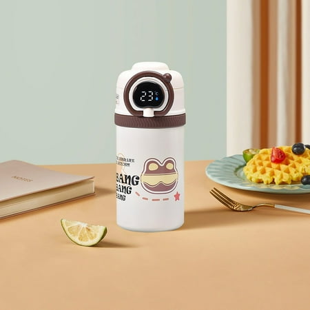 

Best Sale! Zainafacai Bottle Highly Attractive Children s Cartoon Cup 316 Stainless Steel Smart Water Cup Portable Cup Adorable Cup for Students Children s Water Cup Beige Beige Clearance!