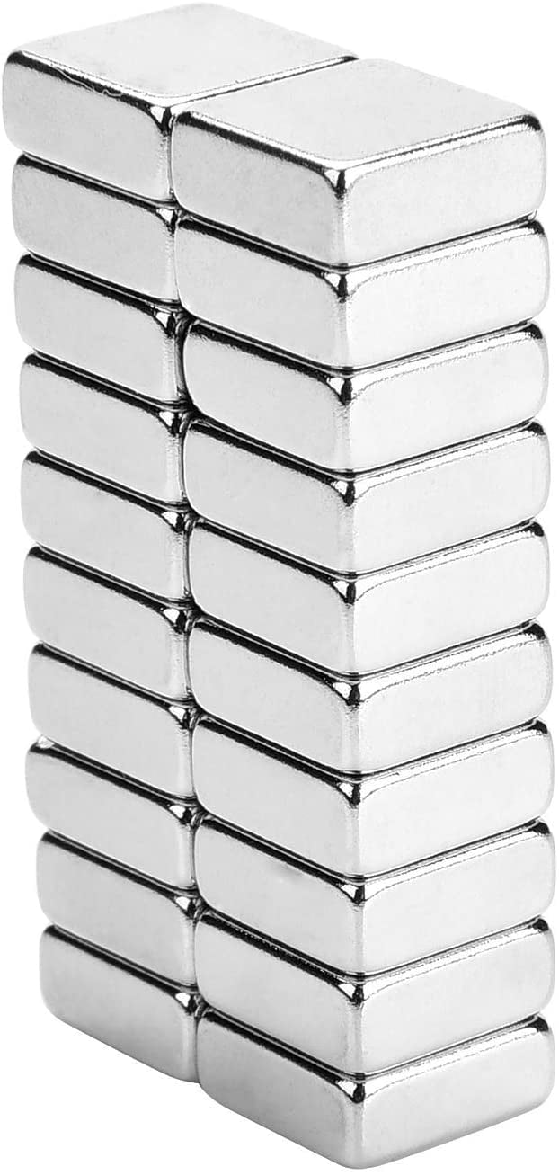 Mini Strong Neodymium Magnets for Whit Anpro 20pcs Square Magnets 10 X 10 X 4mm 