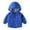 Blue, variant on Luogg Boys Windbreaker Jacket For Kids Lightweight Hooded Zipper Coat Outdoor Casual School Jacket For Boys Boys Puffer Jacket Size 18-24 Months
