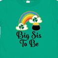 thumbnail image 4 of Inktastic Big Sis to Be Irish St Patricks Sister Girls Toddler T-Shirt, 4 of 5