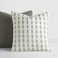 thumbnail image 2 of Noble Linens 2-Pack Seed Stitch Knit and Cotton Patterned Decor Throw Pillows - Gray, 2 of 8