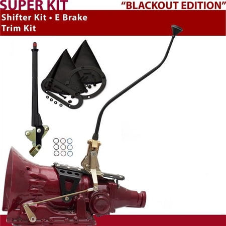 American Shifter AOD Shifter Kit Black 23 in. Swan E Brake Trim Kit for DE25B