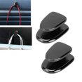 thumbnail image 4 of Mini gancho para automóvil, ganchos para tablero Aleación de zinc segura multifuncional suave para bolsa de compras para cable USB para auricular con llave(negro) Amonsee No, 4 of 7