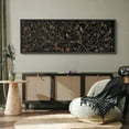 thumbnail image 4 of Large Framed Canvas Print Mystic Night Birds - Dark BotanicalWall Art Decorative Ready to Hang Painting for Living room Bedroom 60x20 inches Black Frame, 4 of 9